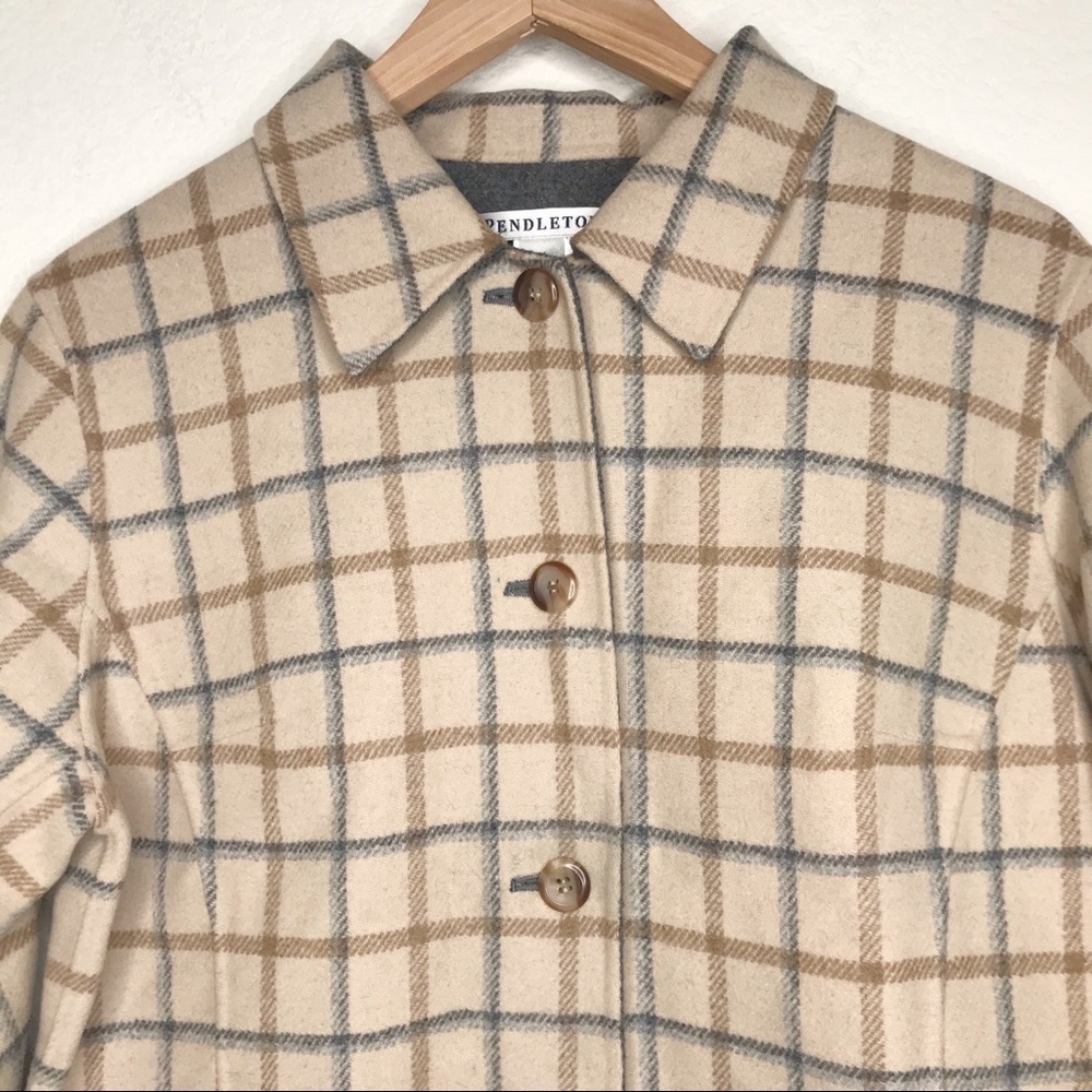 Pendleton Wool Reversible Shirt Jacket Medium - image 2